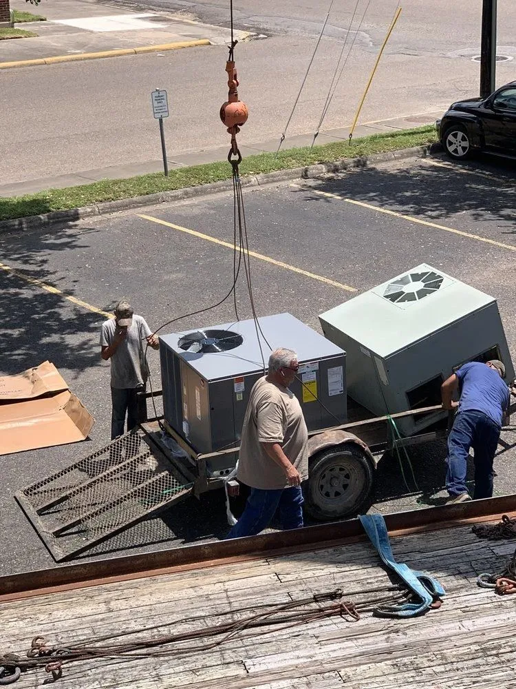 Commercial AC units installed by Cool Aid Air Conditioning in McAllen